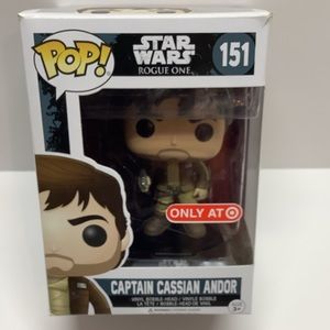 Funko Pop! Star Wars Rouge One Captain Cassian Andor #151 Target Exclusive